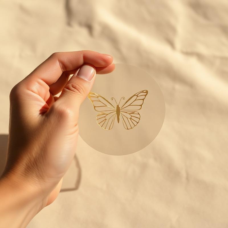 Signature Clear Sticker